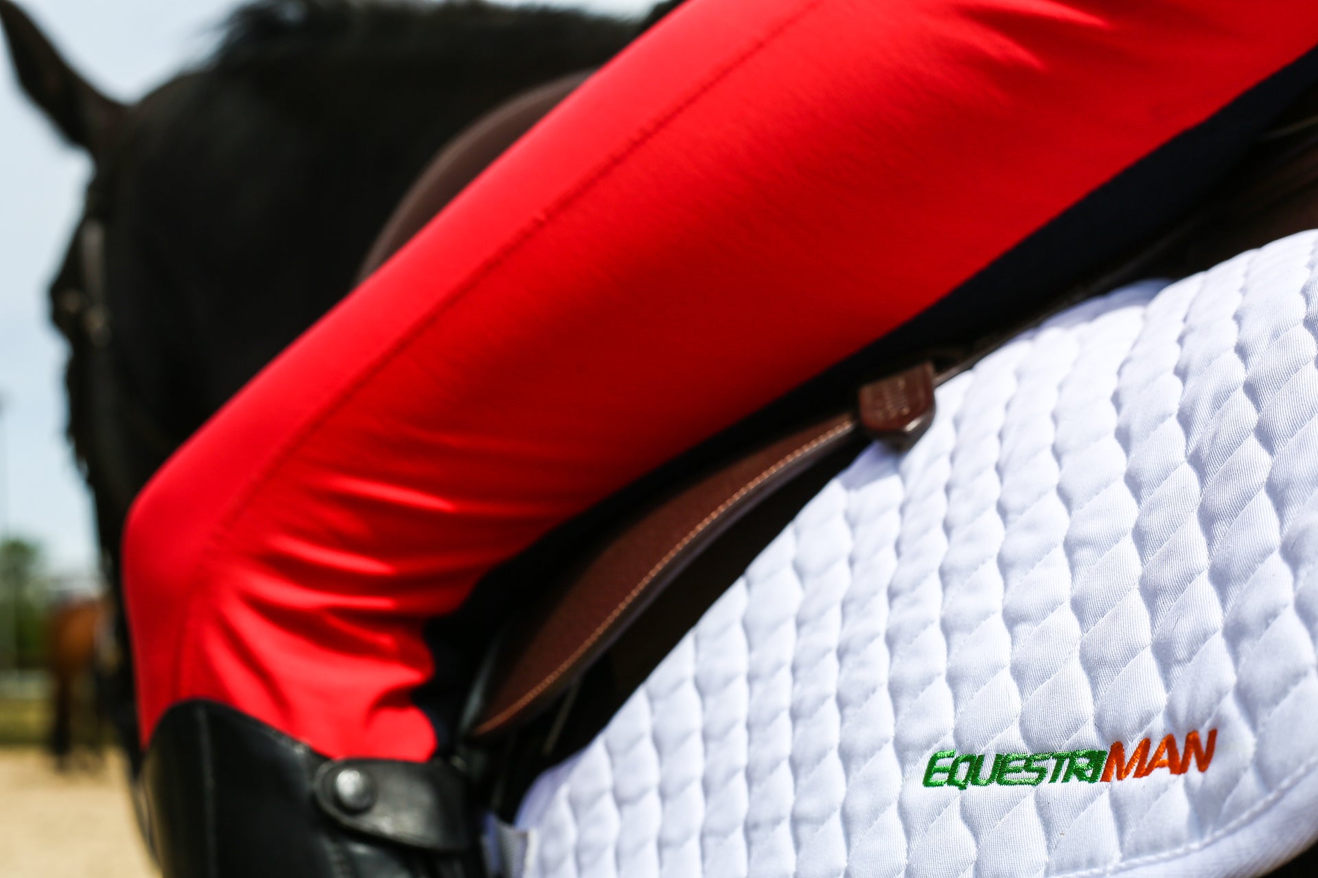 Equestriman #nomorebeige Red Breeches