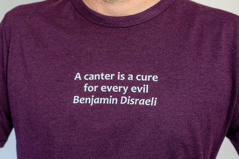 Equestriman Disraeli Quote Tee-Shirt