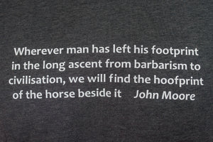 Equestriman Moore Quote Tee-shirt