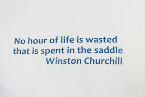 Equestriman Churchill Quote Tee-Shirt