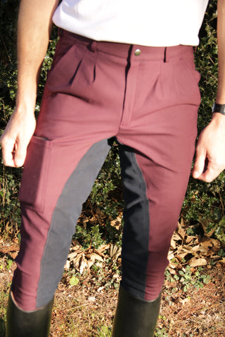 Equestriman #nomorebeige Plum Breeches